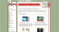 Desktop Screenshot of bridge-verband.de