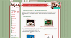 Desktop Screenshot of english.bridge-verband.de